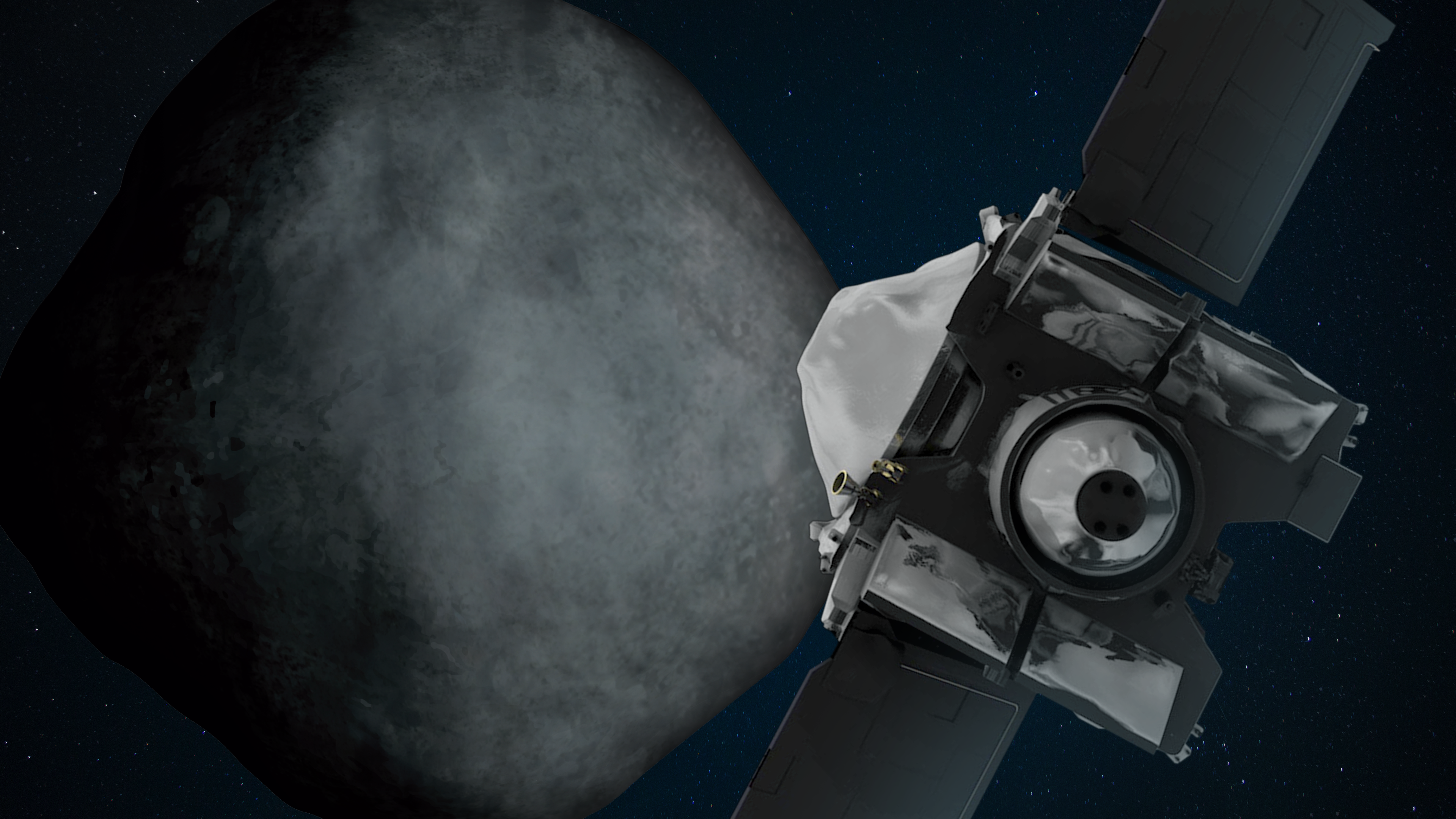 NASA’S OSIRIS-REx Spacecraft Arrives at Asteroid Bennu
